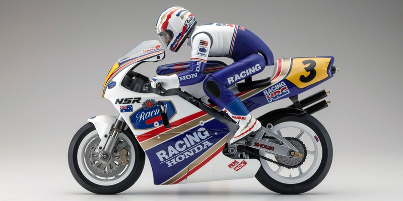 1/8 EP MOTORCYCLES HANGING ON RACER Honda NSR500 1991 Kit