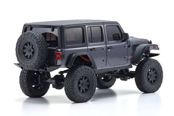 MINI-Z 4×4 Series Readyset JeepⓇ Wrangler Unlimited Rubicon Granite Crystal Metallic