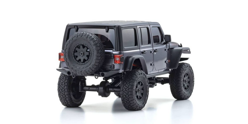 MINI-Z 4×4 Series Readyset JeepⓇ Wrangler Unlimited Rubicon Granite Crystal Metallic