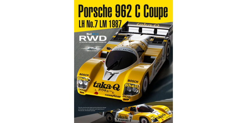 MINI-Z RWD MR-04 readyset Porsche 962 C Coupe LH No.7 LM 1987