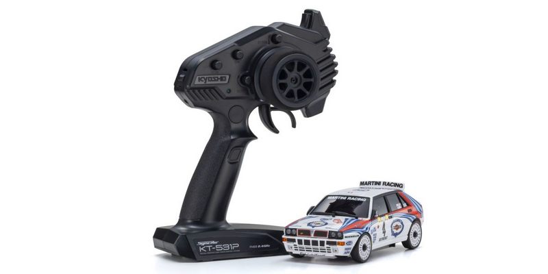 MINI-Z AWD LANCIA DELTA No.4 1992 Monte Carlo Rally Winner