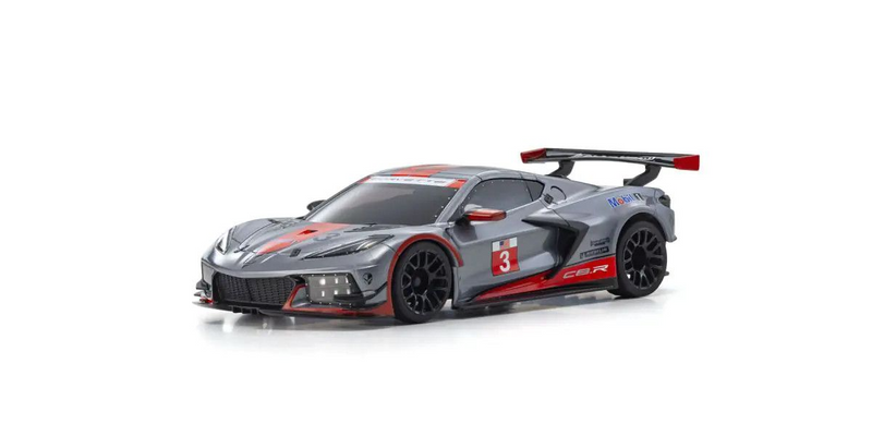 ASC MR04W-MM CHEVROLET® CORVETTE® C8.R Gunmetal / Red