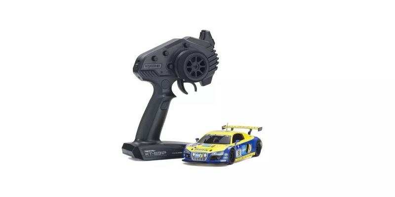 MINI-Z RWD MR-04 readyset Audi R8 LMS Phoenix Racing NBR 2010 #98