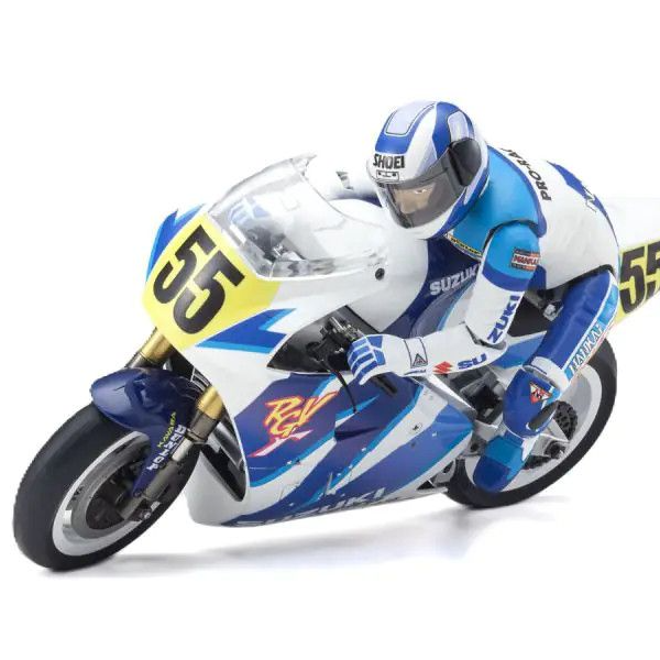 1:8 Scale Radio Controlled Electric Powered Motorcycles Hanging On Racer Series S.R.T. SUZUKI RGV-Γ 1992 KIT