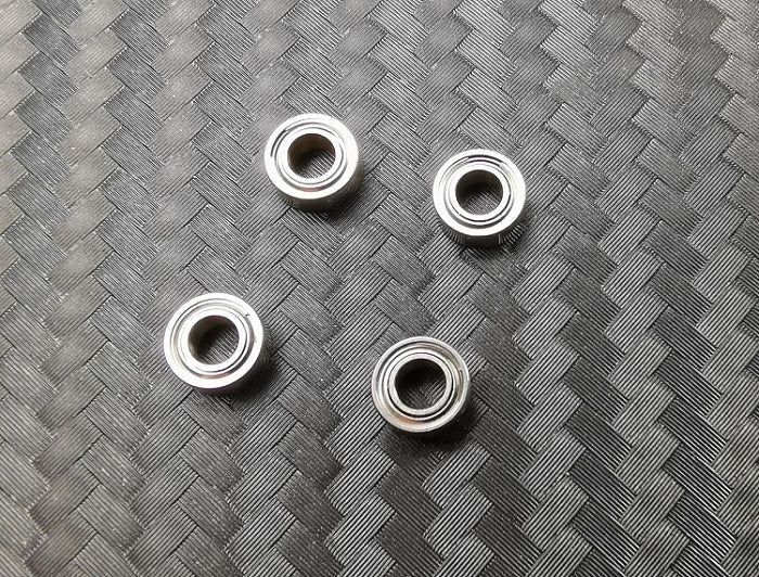 PN Racing Mini-Z 3x6x2.5mm Shield Hub Dry Ball Bearing (4pcs)