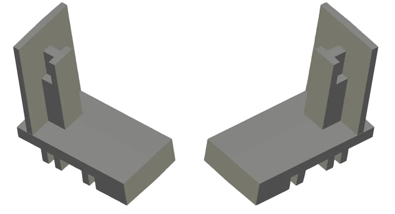 PN Racing C9 ABS Body Side Clip for Reflex & MWX Chassis