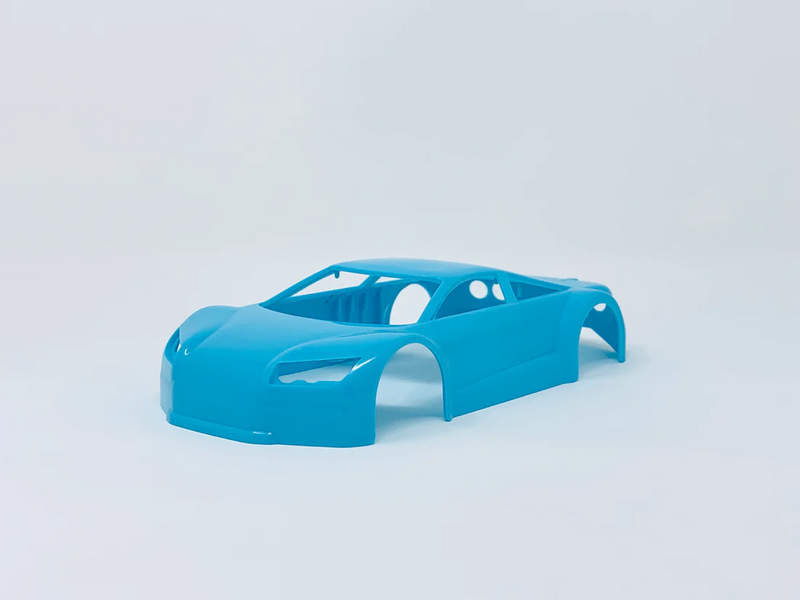 Jomurema JR-GT01 Mini-Z Hard Body Set (98mm - Neon Blue)