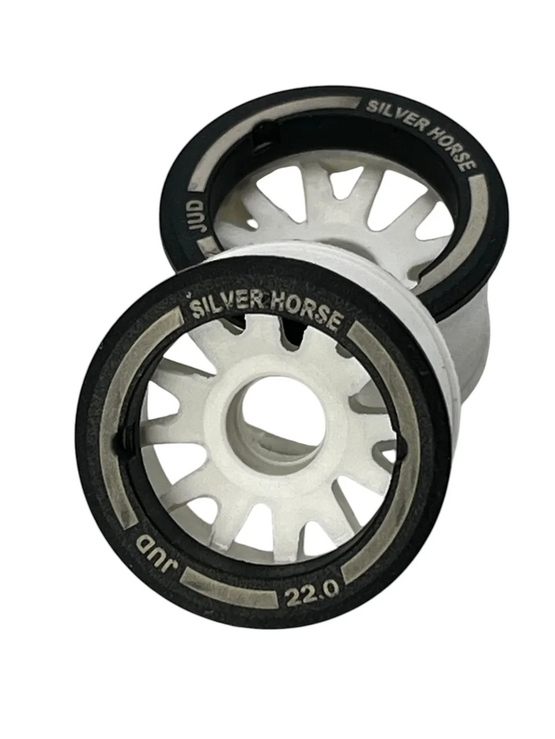 Nexx Racing 2WD JUD EVO Flanged Front Wheels (+1 Offset - White)