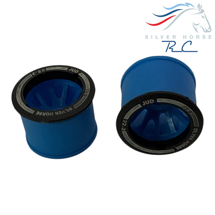 Nexx Racing 2WD JUD Rear 11mm Flanged Wheels (+3 Offset - Blue)