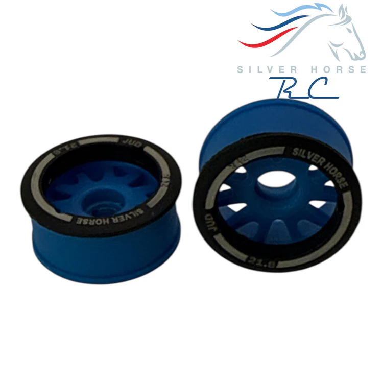 Nexx Racing 2WD JUD Front 8.5mm Flanged Wheels (+0 Offset - Blue)