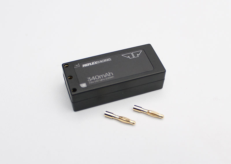 Reflex Racing 340mah 7.6V LiHV Hardcase Battery Pack