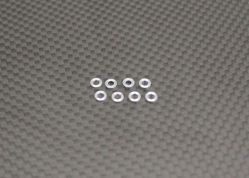 Reflex Racing Aluminum Shim Set (0.5mm and 1.0mm) - 4 PCS