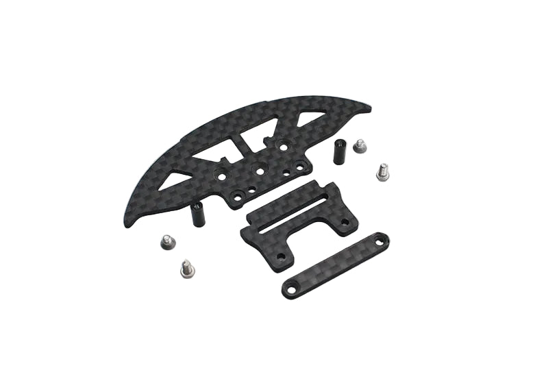 Reflex Racing PN C9 Carbon Fiber Bumper and Clip Set