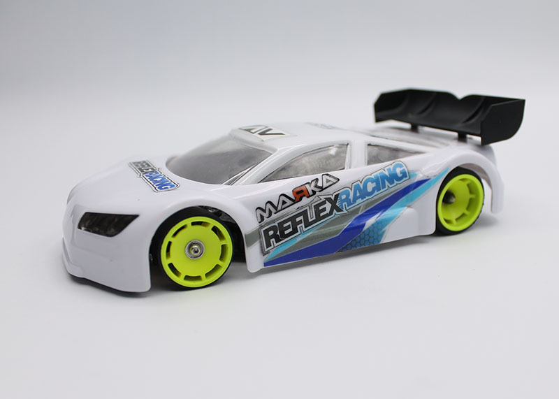 Reflex Racing Speed Dish Wheel Front Yellow (+1 Offset)