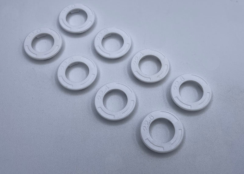 Reflex Racing Speed Dish Side Wall Plate Set White (22.40,22.60,22.80,23.00)