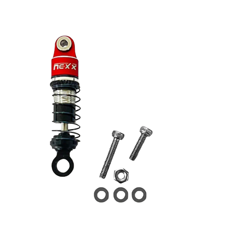 Nexx Racing Shock, Damper, Dual Spring (Oil Filled) (Red)
