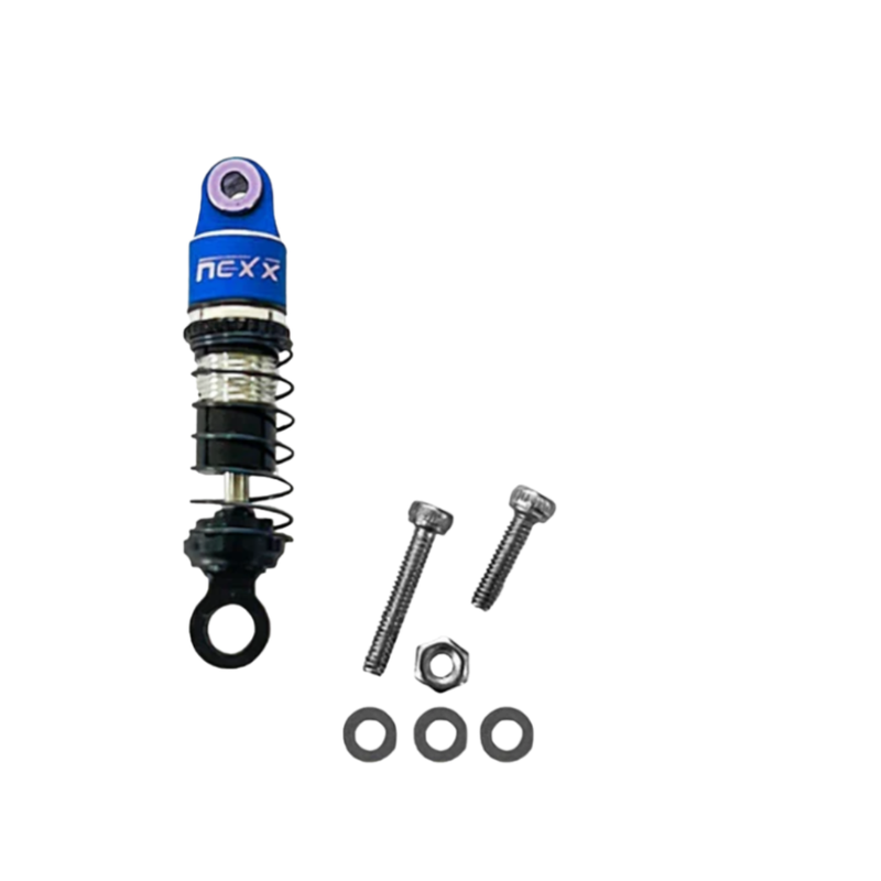 Nexx Racing Shock, Damper, Dual Spring (Oil Filled) (Blue)