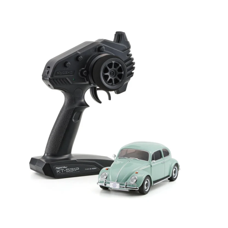 (PRE-ORDER) Kyosho MR-04 RWD Mini-Z Readyset w/Volkswagen 1300 Beetle 1966 Body (Bahama Blue)