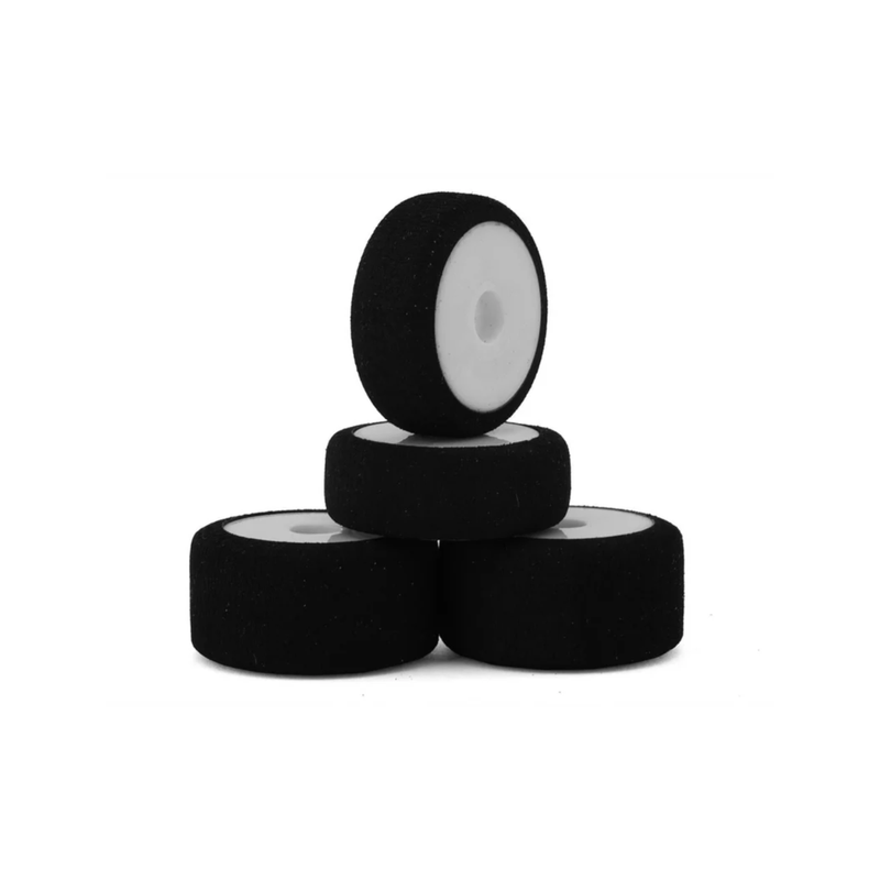 HackFab Losi Micro-B Foam Tires (4) (White)