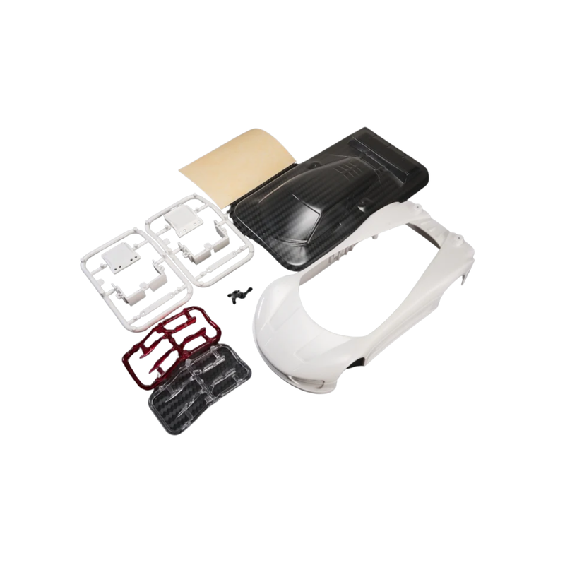 PN Racing Mini-Z Concept C9 ABS Car Body Kit White