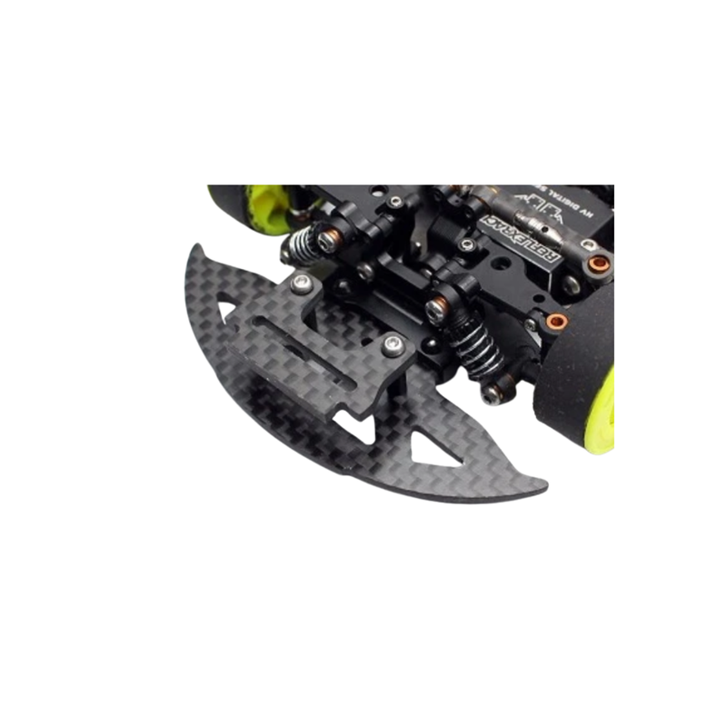 Reflex Racing PN C9 Carbon Fiber Bumper and Clip Set