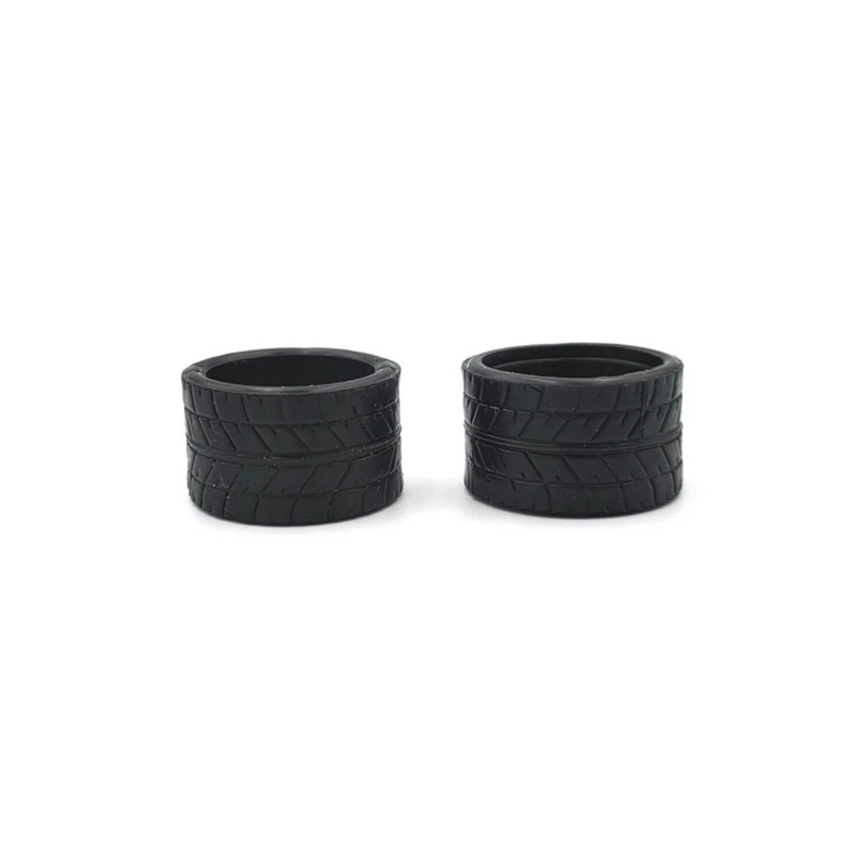 Marka V1 Mini-Z RCP Rubber Rear Radial Tire 15 Degree Medium - 14mm (1 Pair)