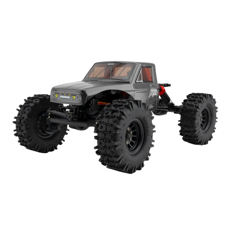 Redcat Ascent-18 Apex 1/18 4WD RTR Brushless Rock Crawler - Dark Metallic Gray