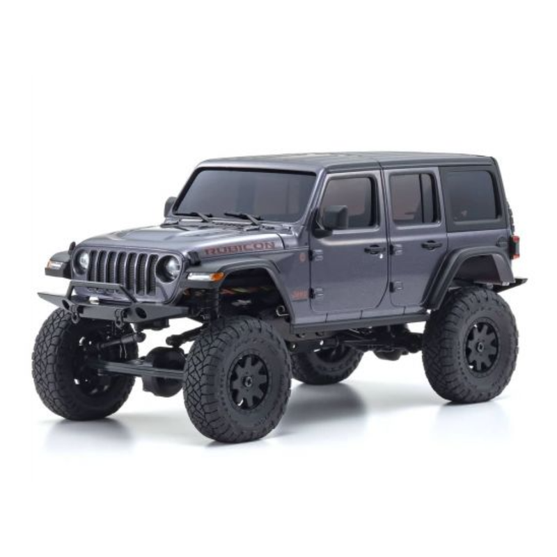 MINI-Z 4×4 Series Readyset JeepⓇ Wrangler Unlimited Rubicon Granite Crystal Metallic