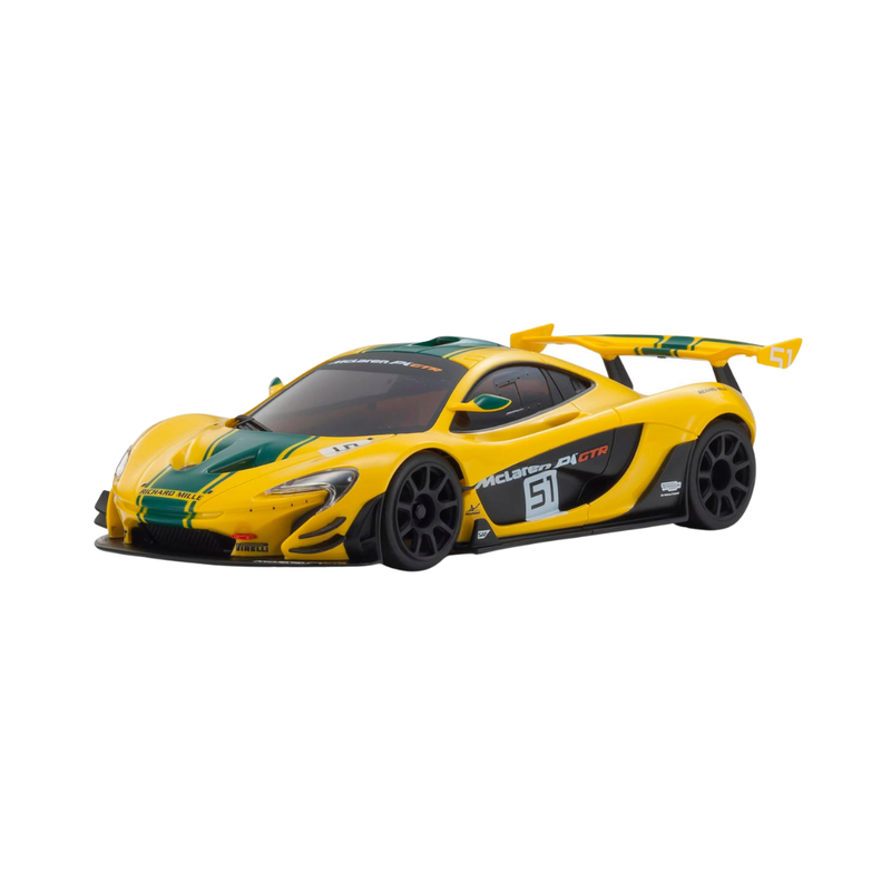 Kyosho MR-04 RWD Mini-Z Readyset w/McLaren P1 GTR Body (Yellow/Green)