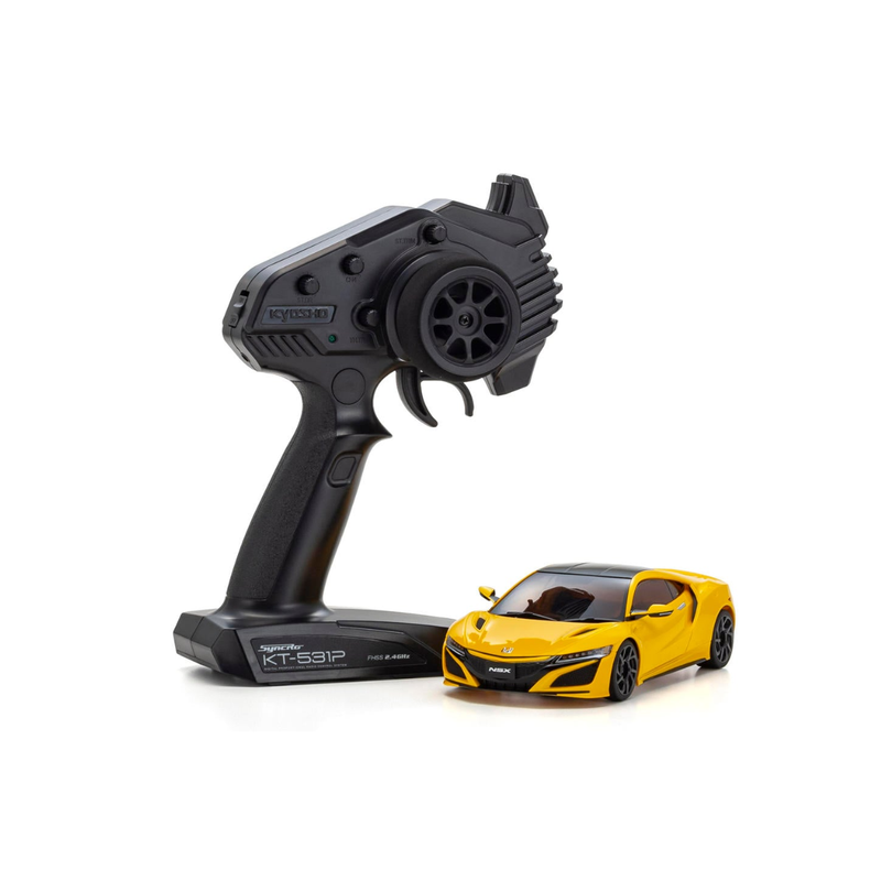 Kyosho MR-04 RWD Mini-Z Readyset w/Honda NSX 130R Body (Indy Yellow Pearl)