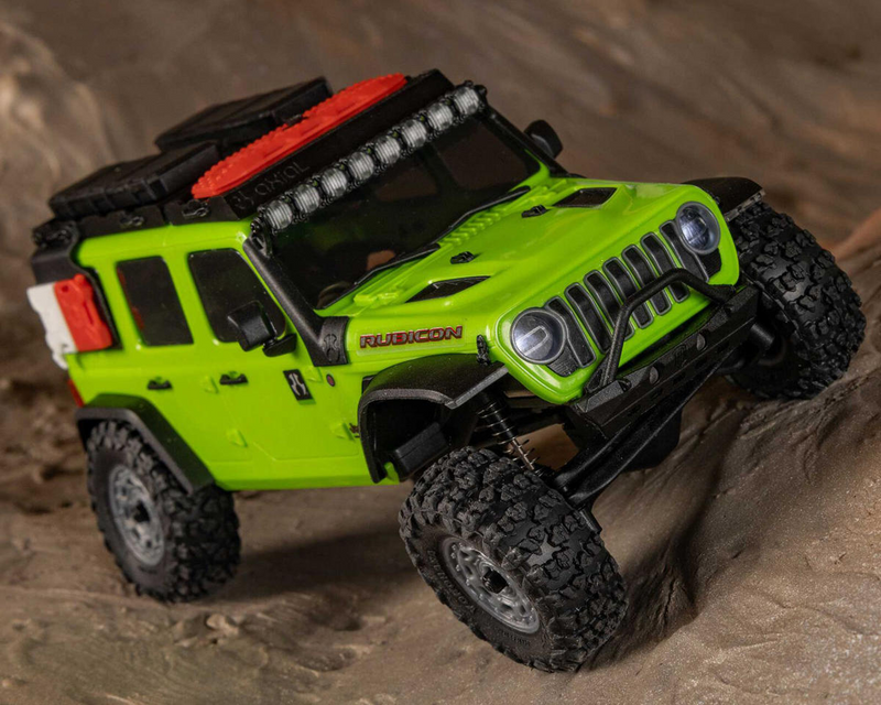 Axial SCX30 Jeep Wrangler JLU 1/30 4WD RTR Scale Mini Crawler (Green)
