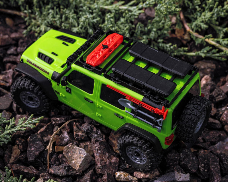 Axial SCX30 Jeep Wrangler JLU 1/30 4WD RTR Scale Mini Crawler (Green)