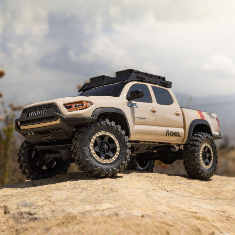 Axial SCX30 Toyota Tacoma TRD Pro 1/30 4WD RTR Scale Mini Crawler (Dark Earth)