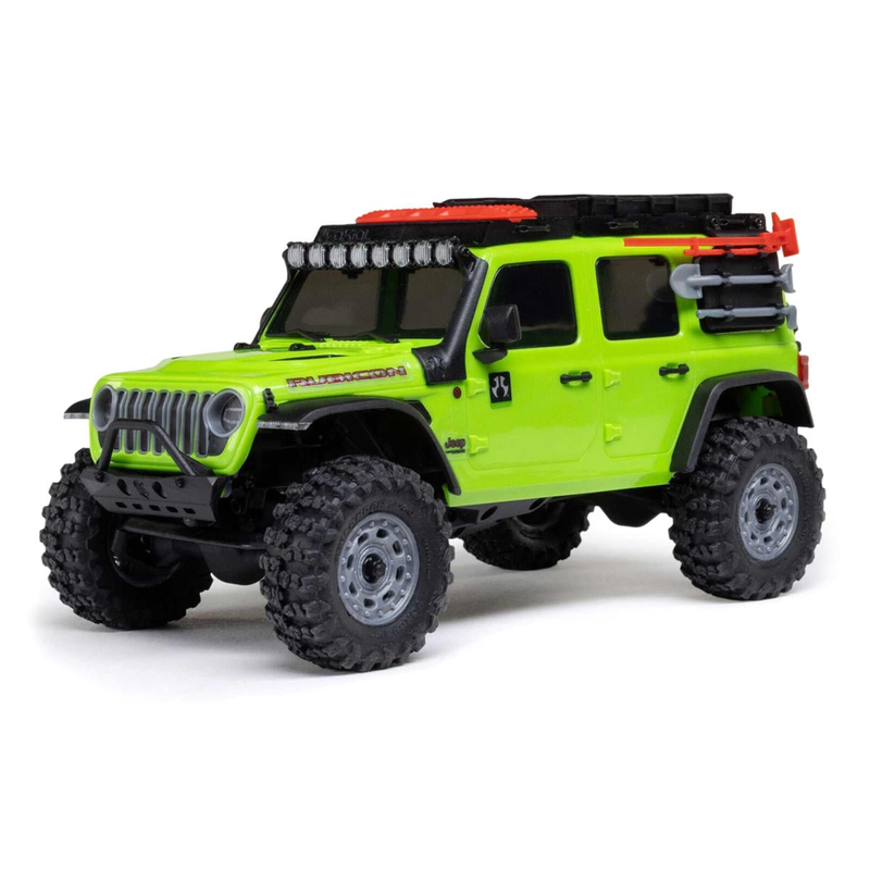 Axial SCX30 Jeep Wrangler JLU 1/30 4WD RTR Scale Mini Crawler (Green)