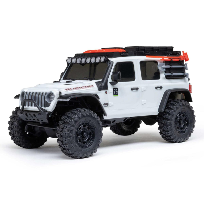 Axial SCX30 Jeep Wrangler JLU 1/30 4WD RTR Scale Mini Crawler (White)