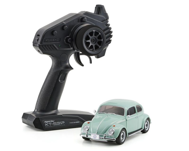 (PRE-ORDER) Kyosho MR-04 RWD Mini-Z Readyset w/Volkswagen 1300 Beetle 1966 Body (Bahama Blue)
