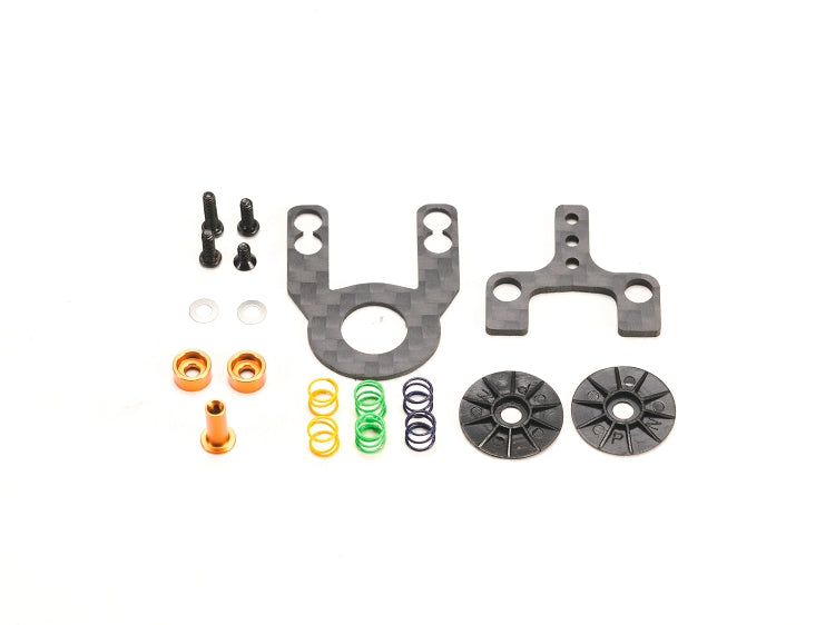 PN Racing Mini-Z MR02/03 Multi Length Graphite Disk Damper Set (Orange)