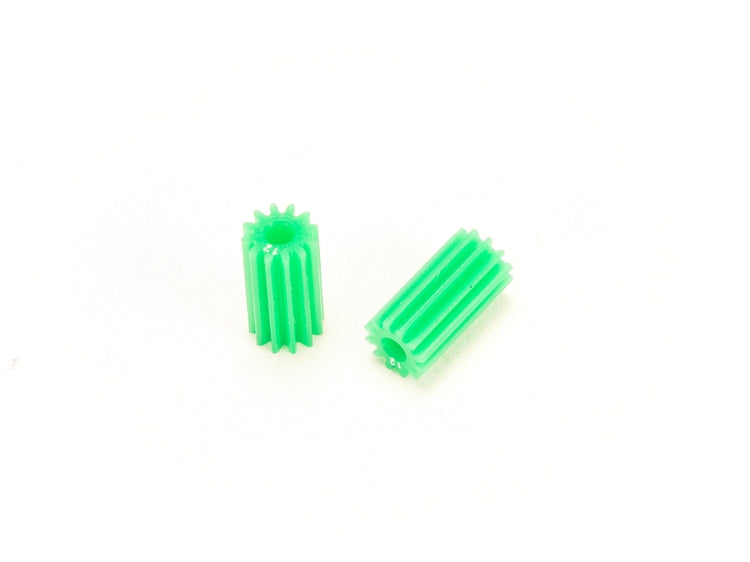 PN Racing PNWC Machine Cut Delrin 64P 12T Long Pinion (2pcs) (Green)