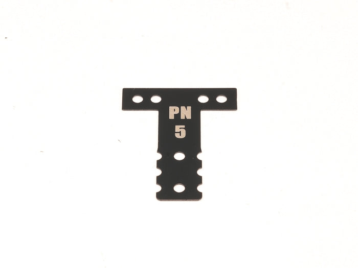 PN Racing Mini-Z MR03/MR04 MM Spring Steel T-Plate #5 (Black)
