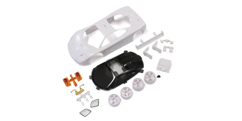 McLaren F1 LM White body set(w/Wheel)