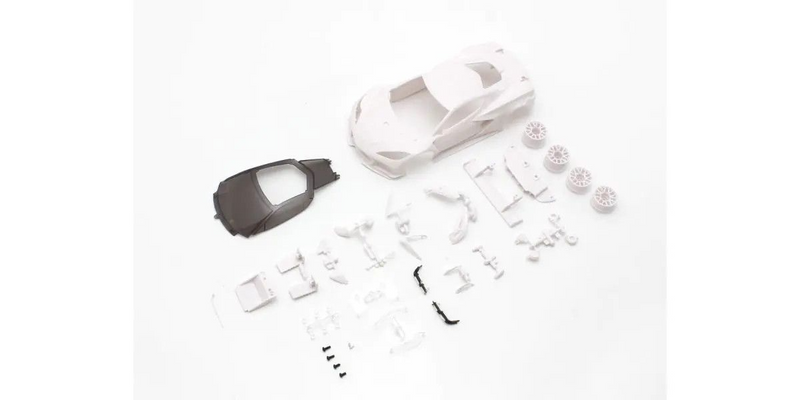 Kyosho Mini-Z CHEVROLET® CORVETTE® C8.R White Body Set