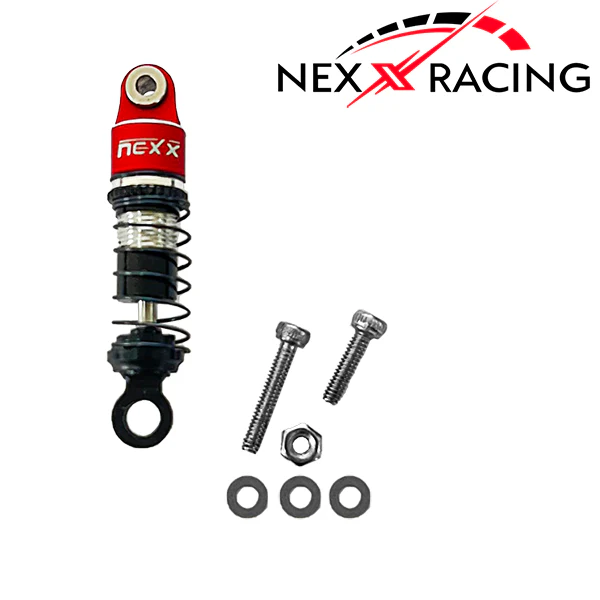 Nexx Racing Shock, Damper, Dual Spring (Oil Filled) (Red)