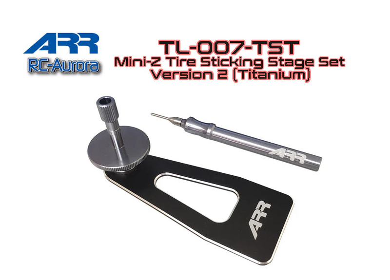 ARR Mini-Z Tire Sticking Stage Set (V2 - Titanium)