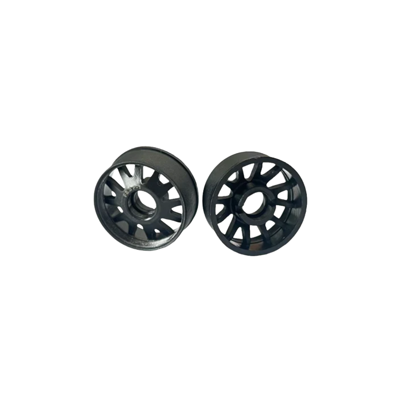 Nexx Racing 2WD JUD Front 8.5mm Flanged Wheels (+1 Offset - Black)