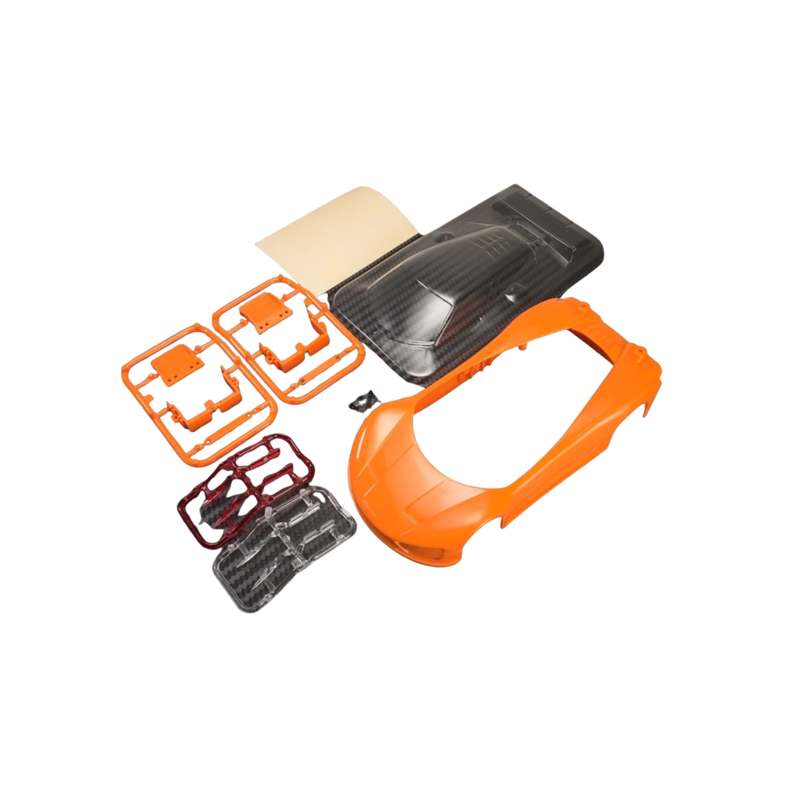 PN Racing Mini-Z Concept C9 ABS Car Body Kit Orange
