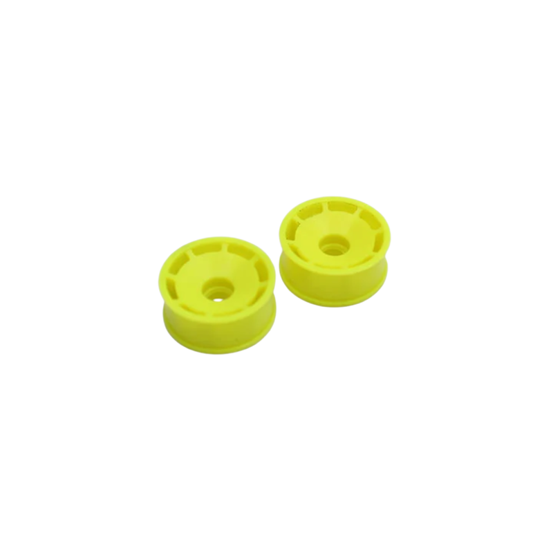Reflex Racing Speed Dish Wheel Front Yellow (+1 Offset)