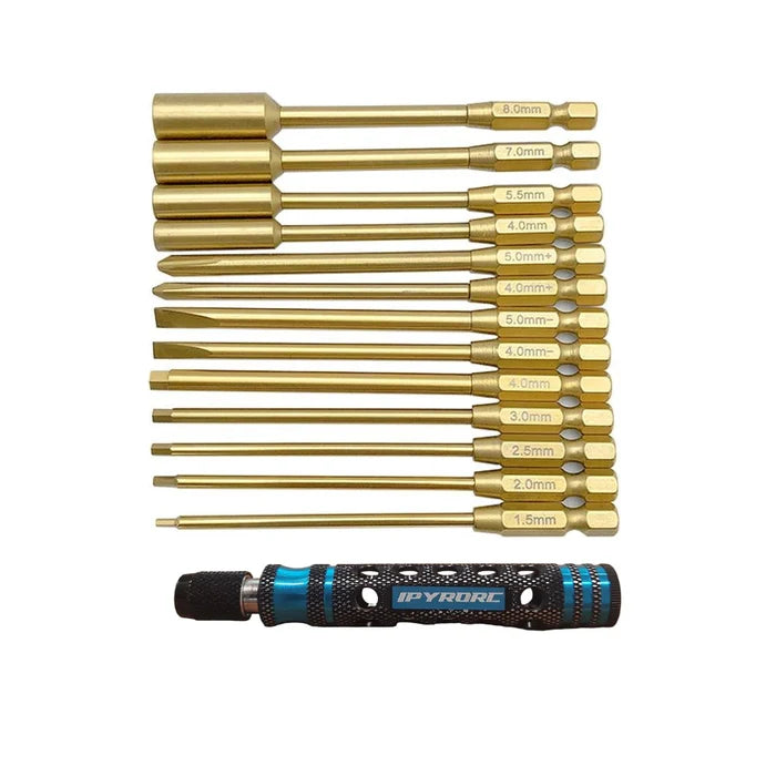 PyroRC 14-in-1 Screwdriver Kit
