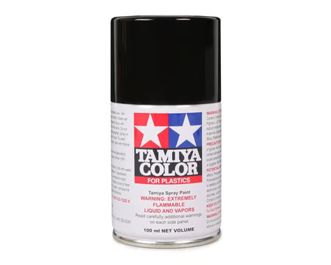 Tamiya TS-14 Black Lacquer Spray Paint (100ml)