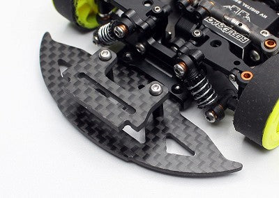 Reflex Racing PN C9 Carbon Fiber Bumper and Clip Set